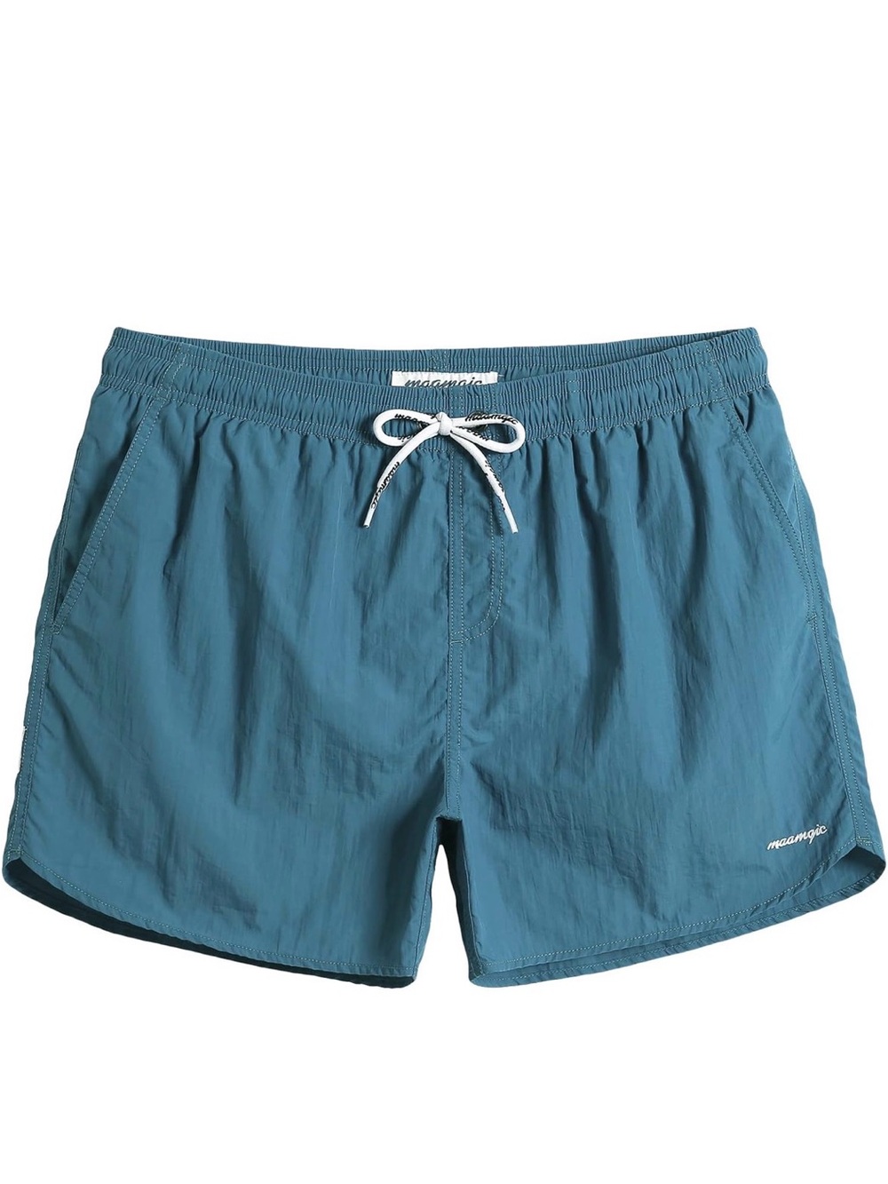 maamgic Mens Swim Trunks 5" with Mesh Lining Quick Dry Bathing Suits